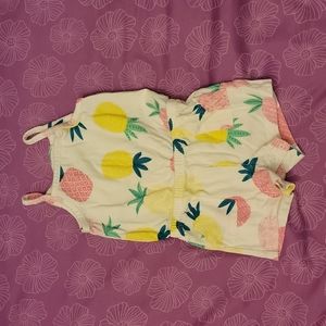 Pineapple romper